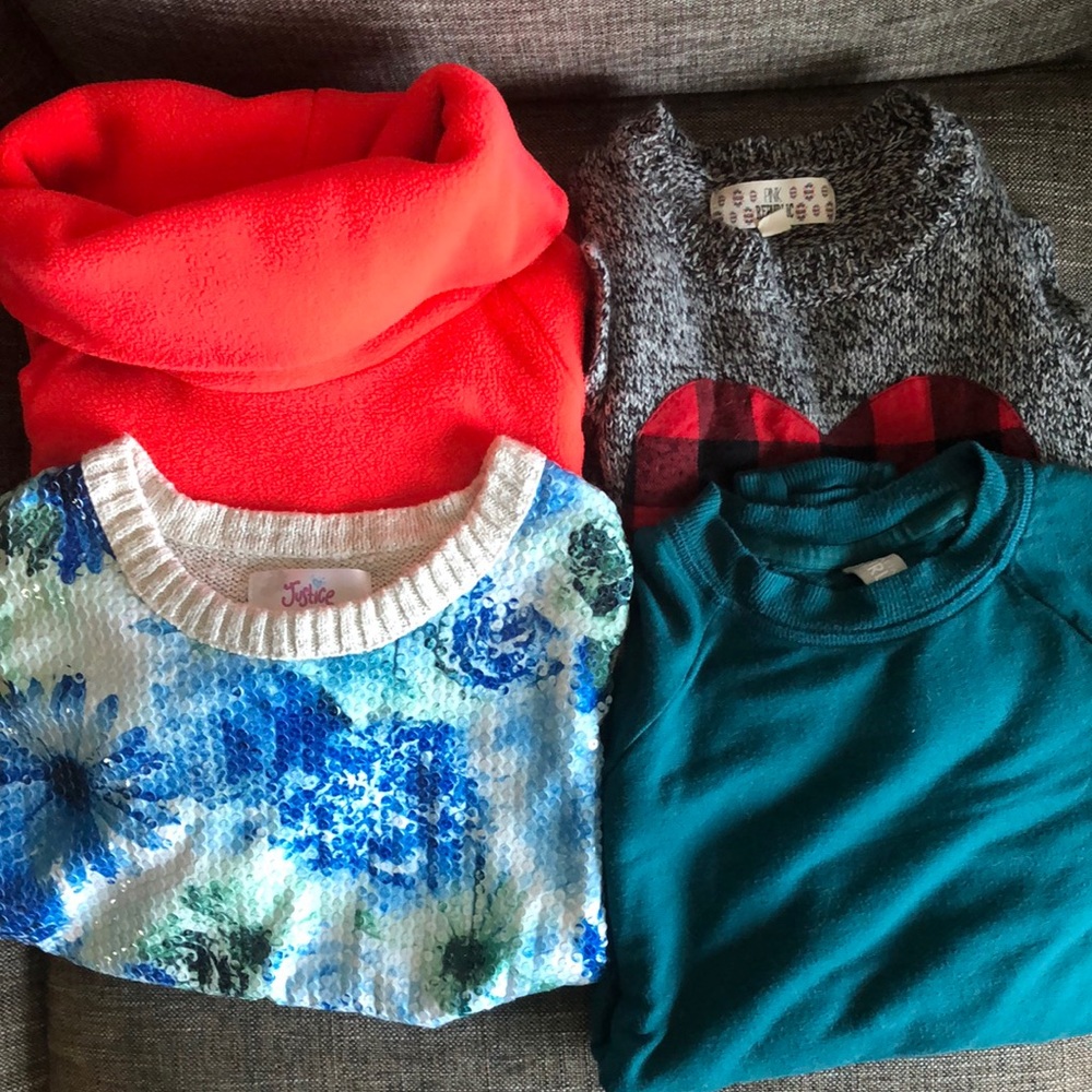 Girl’s Sweater/Sweatshirt Bundle